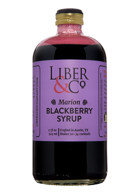 Liber & Co Marion Blackberry Syrup (9.5 oz)