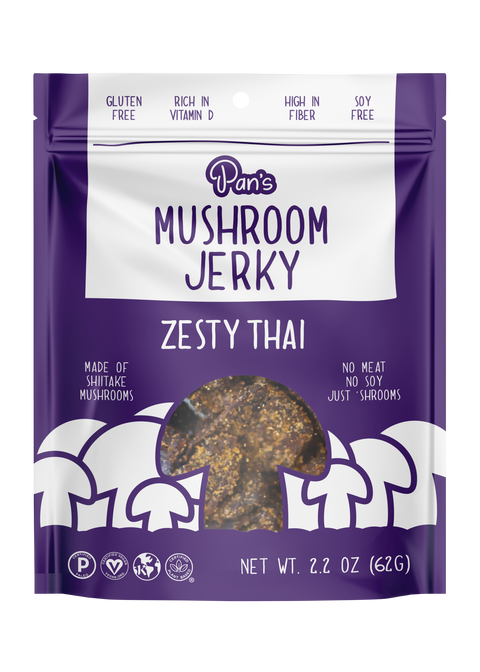 Pan's Mushroom Jerky - Zesty Thai