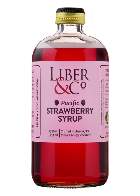 Liber & Co Pacific Strawberry Syrup (9.5 oz)