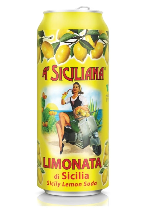 A' Siciliana Sicilian Limonata Soda (330ml)