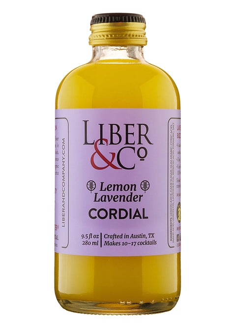 Liber & Co Lemon Lavender Cordial (9.5 oz)