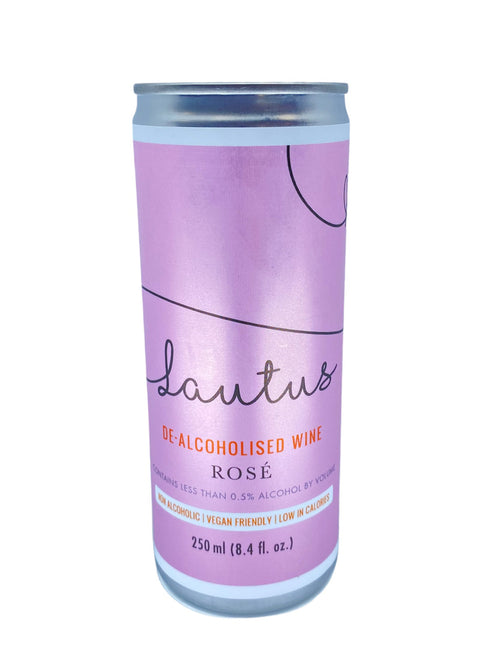 Lautus - Non-Alcoholic Wine Sparkling Rosé Single Can