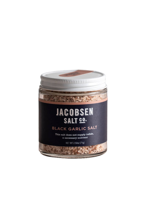Black Garlic Salt - Infused Sea Salt