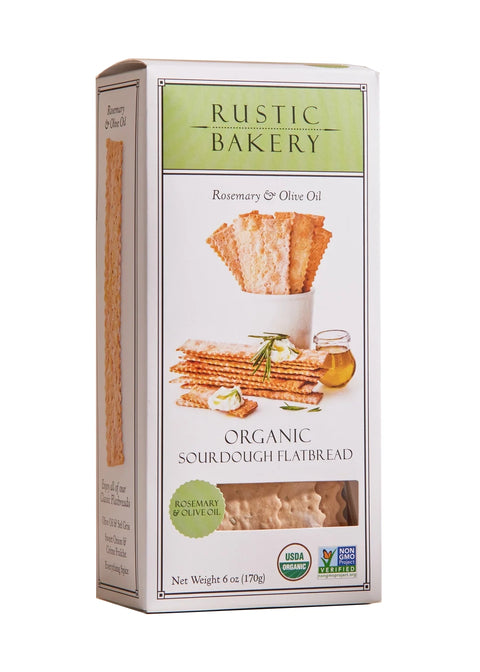 Rustic Bakery Rosemary & Olive Oil Flatbread (6oz)