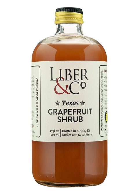 Liber & Co Texas Grapefruit Shrub  (9.5 oz)
