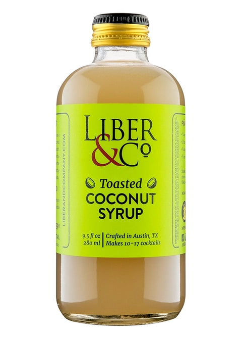 Liber & Co Toasted Coconut Syrup (9.5oz)