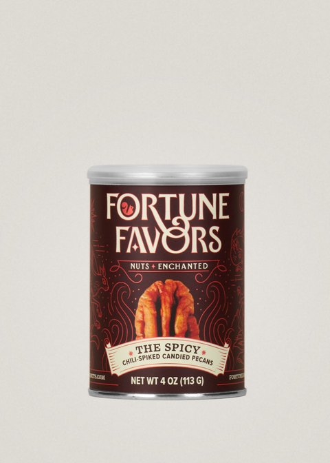 Fortune Favors The Spicy Candied Pecans 4oz