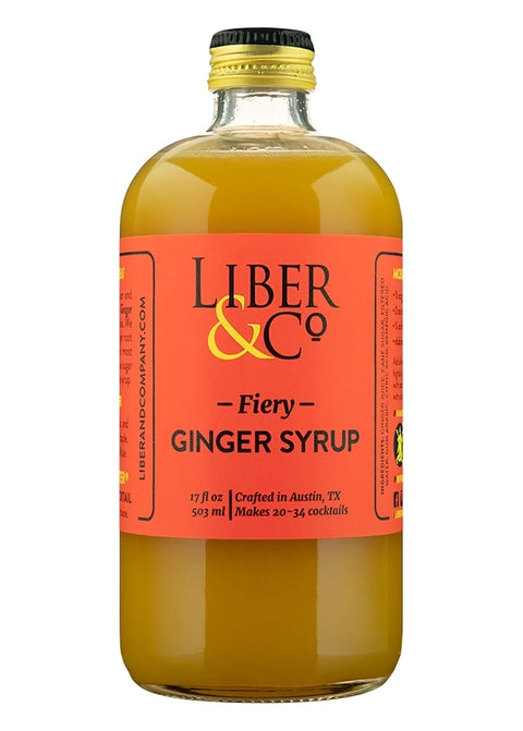 Liber & Co Fiery Ginger Syrup (9.5 oz)