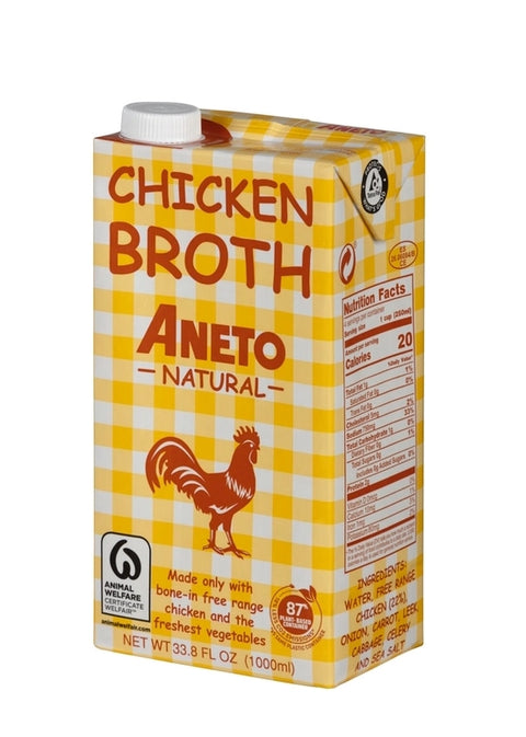 Aneto Chicken Broth (33.8oz)