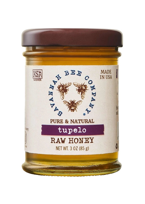 Savannah Bee Company- Tupelo Raw Honey (3oz)