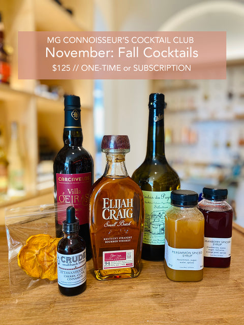 November '24 Cocktail Club: Fall Cocktails