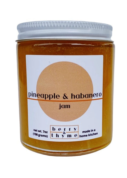 Berry & Thyme Pineapple Habanero Jam (7oz)