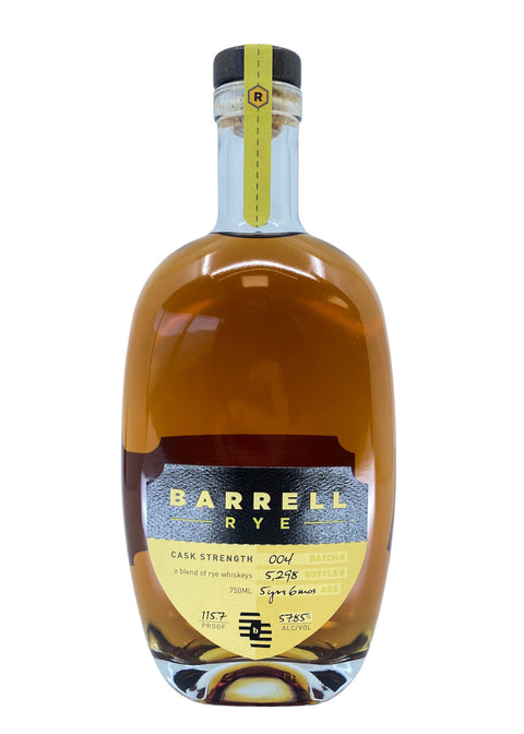 Barrell Rye Batch #004 (750ml)