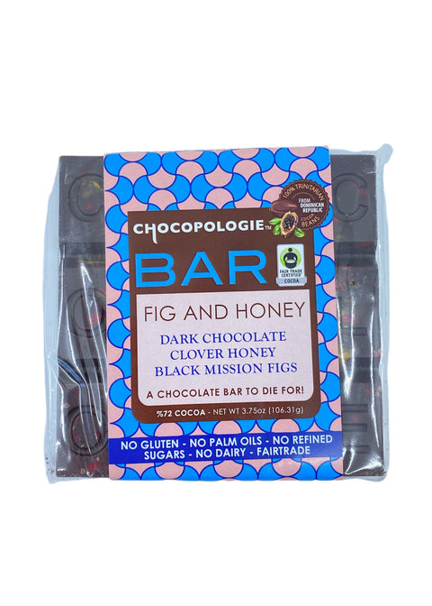 Chocopologie Fig & Honey Bars (4oz)