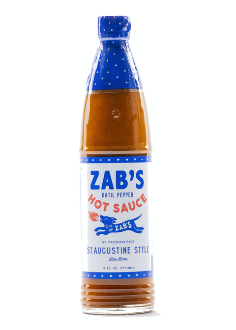 Zab’s St. Augustine Hot Sauce (6oz)