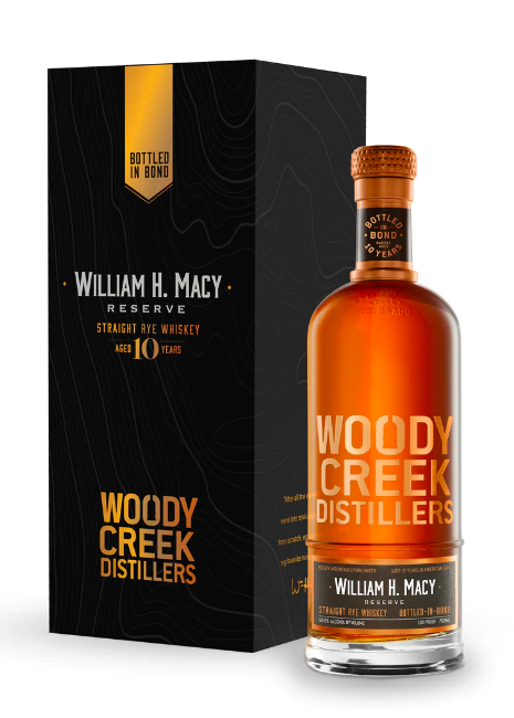 Woody Creek William H Macy Reserve "Bottled in Bond" Rye Whiskey
