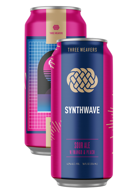 Three Weavers Synthwave Sour Ale w/ Mango & Peach