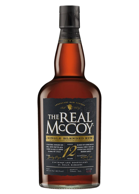 Real McCoy 12 yr Rum (750ml)