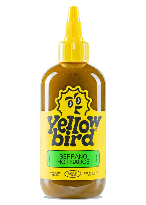 Yellow Bird Classic Serrano Hot Sauce (9.8oz)