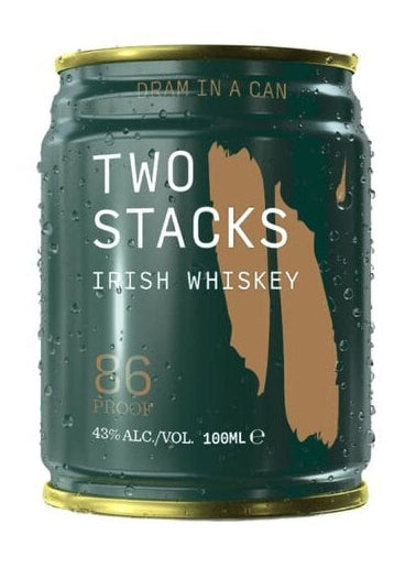 Two Stacks Irish Whiskey Dram in a Can Onesie (100ml)