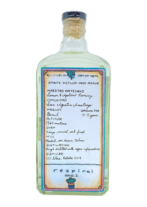 Rezpiral Series 5 Simeon Ramirez Barril  53.5% (750ml)