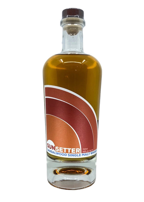 Matchbook Distilling Sunsetter Single Malt Sandalwood Whiskey (750 ml)