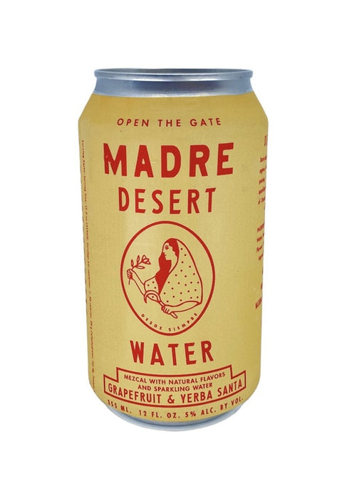 Madre Desert Water Grapefruit/Yerba Santa RTD Can (4pk)