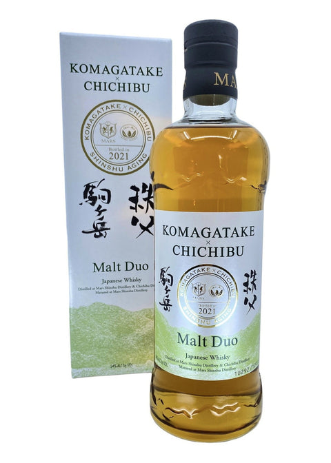 Komagatake x Chichibu Malt Duo Japanese Whisky 54% (700ml)