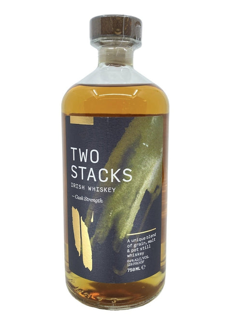 Two Stacks Irish Whiskey Cask Strength 64% ABV (750ml)