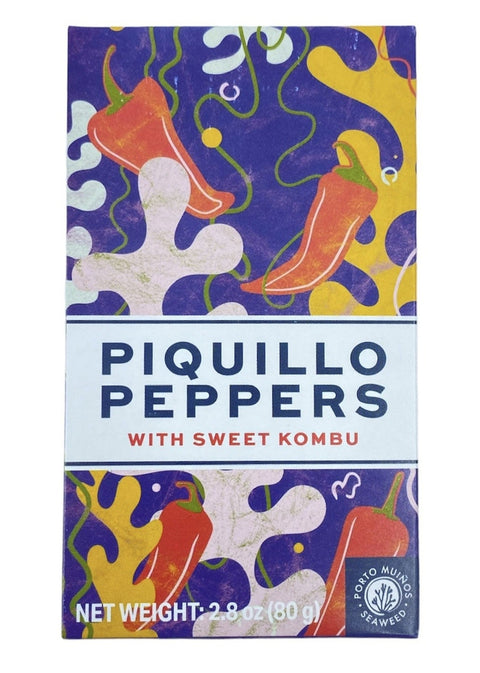 Porto Muinos Piquillos Pepper w/ Sweet Kombu (90g)