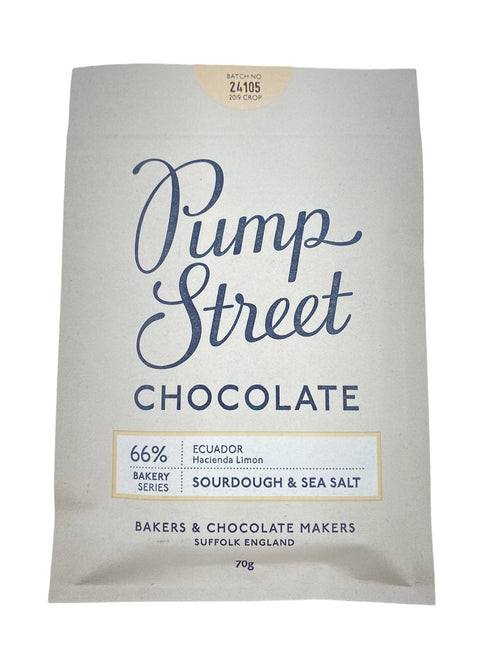 Pump Street Chocolate Ecuador Sourdough & Sea Salt 66%