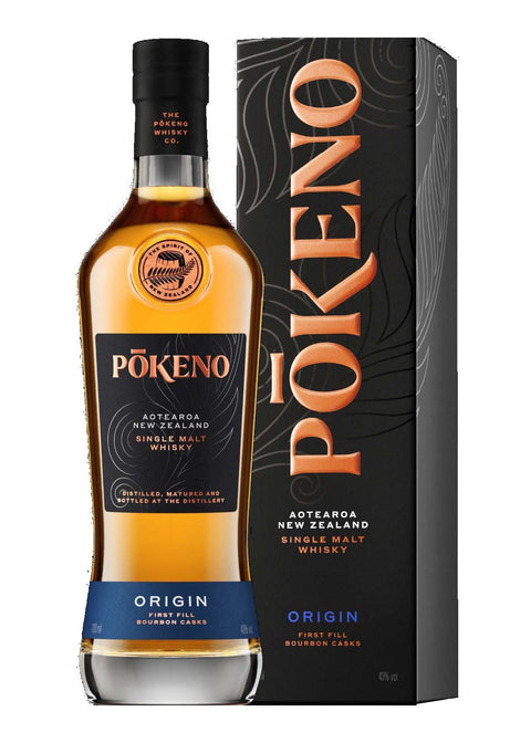 Pokeno Origin New Zealand Single Malt Whisky (700ml)
