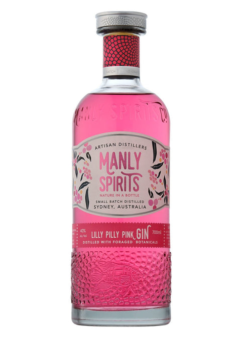 Manly Spirits Lilly Pilly Pink Gin (700ml)