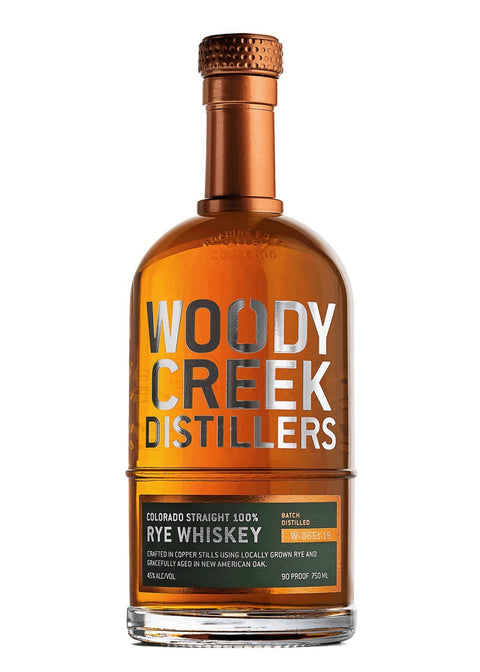 Woody Creek Distillers Straight Rye Whiskey (750 ml)